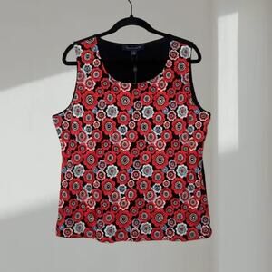 Tommy Hilfiger Tank Top – Black & Red (Women’s XL) – NWT